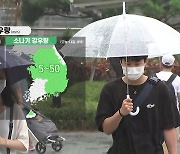 [날씨] 전국 무더위 속 소나기..충북·전북 100mm 호우