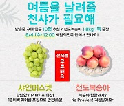 aT, 라방서 김천 '샤인머스켓', 경산 '천도복숭아' 판매