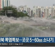 대구·경북 폭염특보..곳곳 5~60mm 소나기
