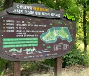 용인시, '애호랑나비·북방산개구리' 생태계 복원했다..정광산에 서식지 조성