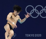 -올림픽- 다이빙 우하람, 역대 최고 4위..한국 첫 '노메달 데이'(종합)