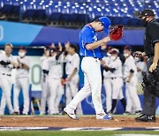 한국 야구, 일본에 2-5 패배..패자 준결승行(종합)