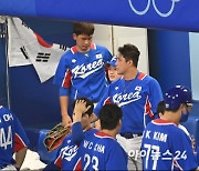 [올림픽포토]야구대표팀, '타선의 침묵으로 일본에게 2-5 패배'