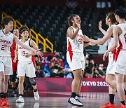[20도쿄] 하야시 사키 위닝포! 일본 女농구, 벨기에 잡고 역사상 첫 4강 진출