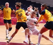 Handball team heads home after tough clash with Sweden