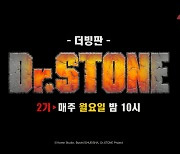 애니박스, 'Dr.STONE 2기' 더빙판 9일 첫 방송.. 센쿠 목소리는 이현 성우