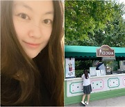 '활동중단' 신애, ♥남편+삼남매와 한여름 놀이공원 탈진 "죽다살아남요"