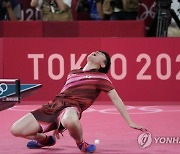 APTOPIX Tokyo Olympics Table Tennis