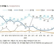 이재명 25% vs 윤석열 19%..이낙연 6%→11%[갤럽]