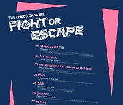 '컴백 D-10' TXT, '혼돈의 장: FIGHT OR ESCAPE' 트랙리스트 공개