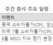 MSCI 편입 이슈, 수급에 긍정적 영향..물가 급등 진정세[주간 증시 전망]