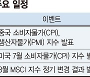 美·中 CPI 발표로 물가 진정, MSCI 편입종목 상승세 탈듯 [주간 증시 전망]