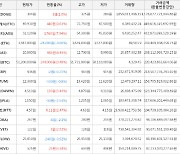 가상화폐 비트코인 244,000원 상승한 51,200,000원에 거래