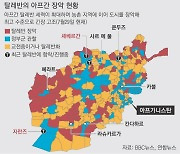 아프간 탈환 속도 높이는 탈레반..사흘새 주도 4곳 점령 '파죽지세'