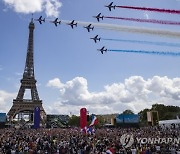 FRANCE PARIS 2024 OLYMPIC HANDOVER