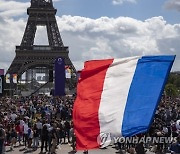 FRANCE PARIS 2024 OLYMPIC HANDOVER