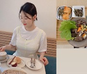 한지혜, ♥검사 남편이 만든 저녁 자랑 "셰프님"..딸까지 대신 봐주는 '사랑꾼'