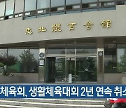 충북체육회, 생활체육대회 2년 연속 취소