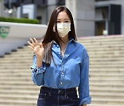 [MD포토] 정수정 '놀라운 데님핏'