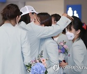 김연경 '승주야, 고생했어'