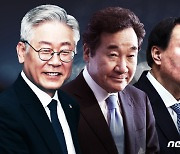 윤석열, 이재명·이낙연과 양자대결 모두 밀려..홍준표·유승민 추격