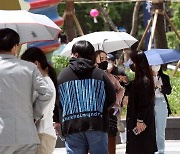 Who says parasols are just for women?