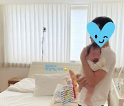 '검사♥︎' 한지혜, 생후 49일 딸 안고 있는 남편 일상 공개 "귀염뽀짝" [★SHOT!]