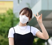 [T포토] 웬디 '상큼상큼해~'