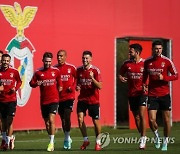 PORTUGAL BENFICA TRAINING SESSION SOCCER