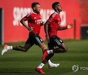 PORTUGAL BENFICA TRAINING SESSION SOCCER