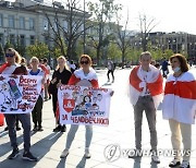 LITHUANIA BELARUS ANNIVERSARY PROTEST