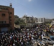 MIDEAST PALESTINIANS ISRAEL FUNERAL