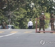 MYANMAR UNREST IN YANGON