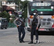 MYANMAR UNREST IN YANGON