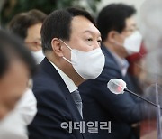 [포토]윤석열, '다수당이 독선과 전횡..한 번도 경험하지 못했던 상황'