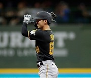 신바람 박효준, 세인트루이스 상대로 MLB 첫 홈런포 작렬