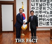 균형위, 박병석 의장 만나 '국회 세종의사당' 관련 국회법 개정 요청