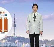 [날씨] 내일 오늘만큼 더워..제주·남해안 비