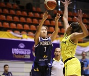 [FIBA女U19] 헝가리 영웅들 격려한 '언니' 박지현 "배움보다 부딪치겠다는 마음 가져야"