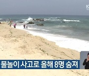 경북지역 물놀이 사고로 올해 8명 숨져