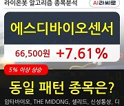 에스디바이오센서, 전일대비 7.61% 상승.. 최근 주가 상승흐름 유지