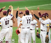 키움 'kt 꺾고 위닝시리즈' [MK포토]