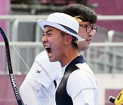 김제덕 "면허도 없지만 민증도 없어".. 자동차 포상에 재치만점 답변