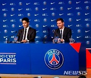 메시, PSG 입단 기자회견 "UCL 우승이 목표"