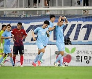 '김진혁 역전 결승골' 대구, 김천 2-1 꺾고 4강행 [FA컵 8강]