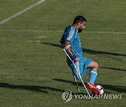 MIDEAST ISRAEL PALESTINIAN AMPUTEES SOCCER LEAGUE