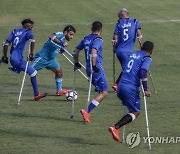 MIDEAST ISRAEL PALESTINIAN AMPUTEES SOCCER LEAGUE