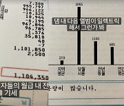 스윙스, 전기요금만 110만원..하다 하다 '고지서 플렉스'