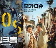 '싱크홀', 이틀 연속 박스오피스 1위..'모가디슈', 200만 돌파 눈앞