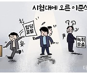 [데일리안 -시사만평] 안철수와 윤석열 사이..이준석, 시험대에 오르다